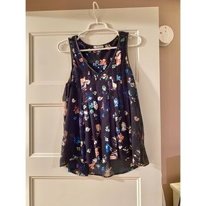 Dex, flowy, floral tank top